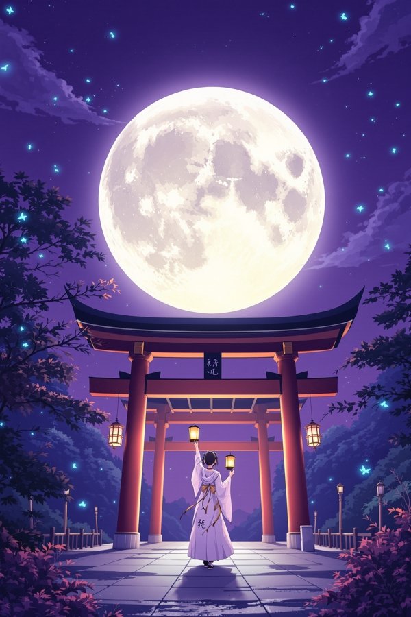 月影神社 海报封面