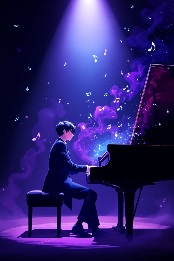白夜协奏曲 海报封面